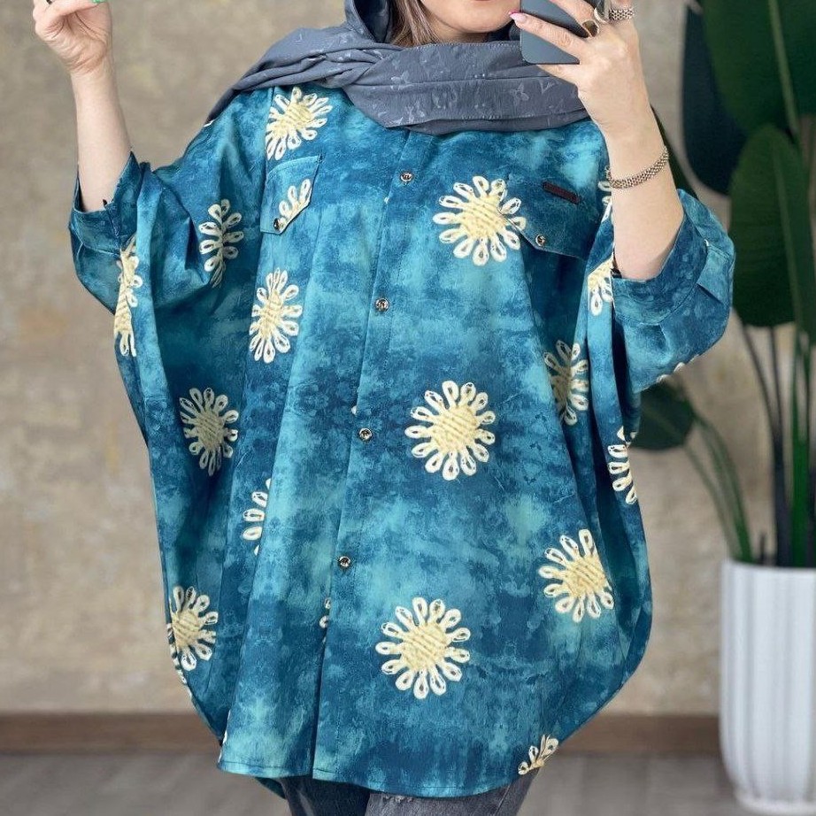 مانتو پانچ بهاره زنانه