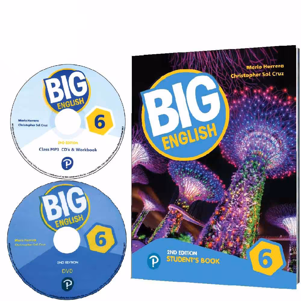 کتاب Big English 2nd Edition 6 به همراه CD