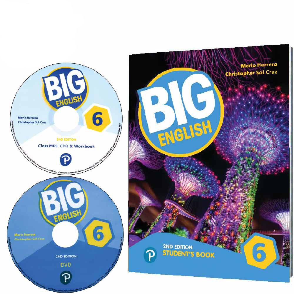 کتاب Big English 2nd Edition 6 به همراه CD