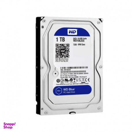 هارد اینترنال وسترن دیجیتال (WD) مدل WD BLUE ظرفیت 1TB رنگ نقره ای