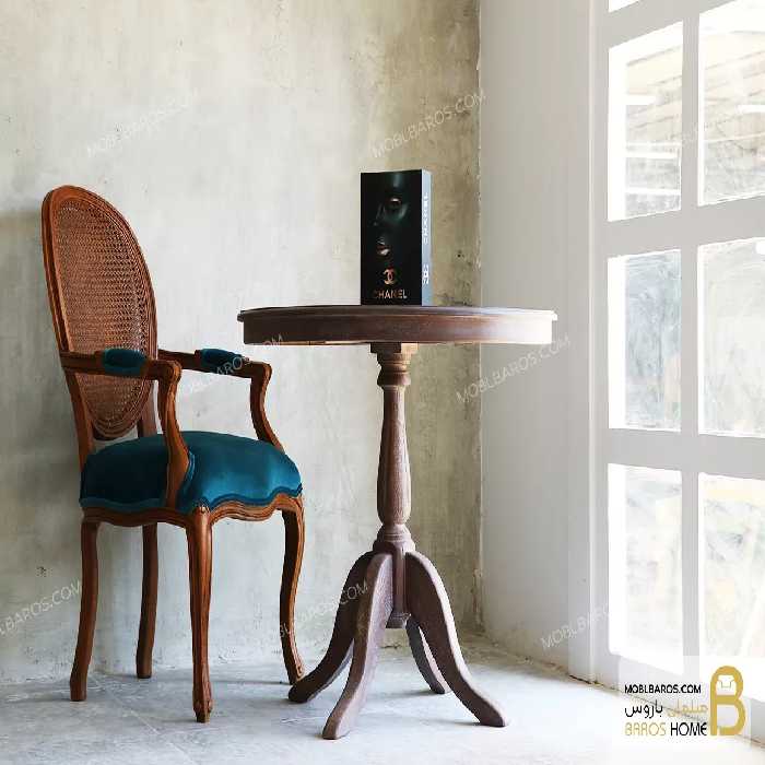 میز صبحانه خوری و قهوه خوری چوبی مدل خاطره