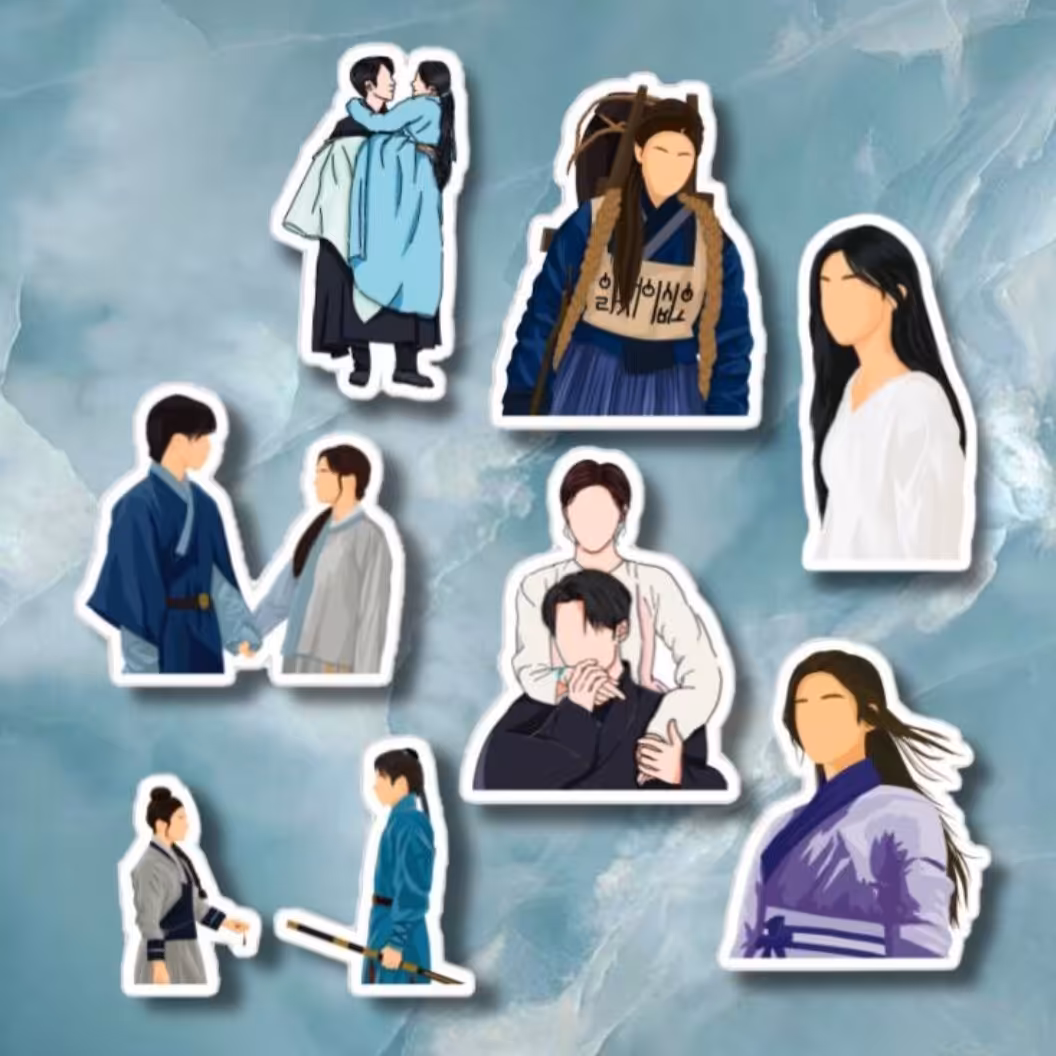 استیکر مینیمال سریال کیمیاگری ارواح سری اول alchemy of souls