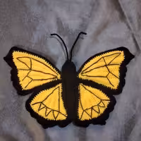 پروانه های بافتنی زیبا 