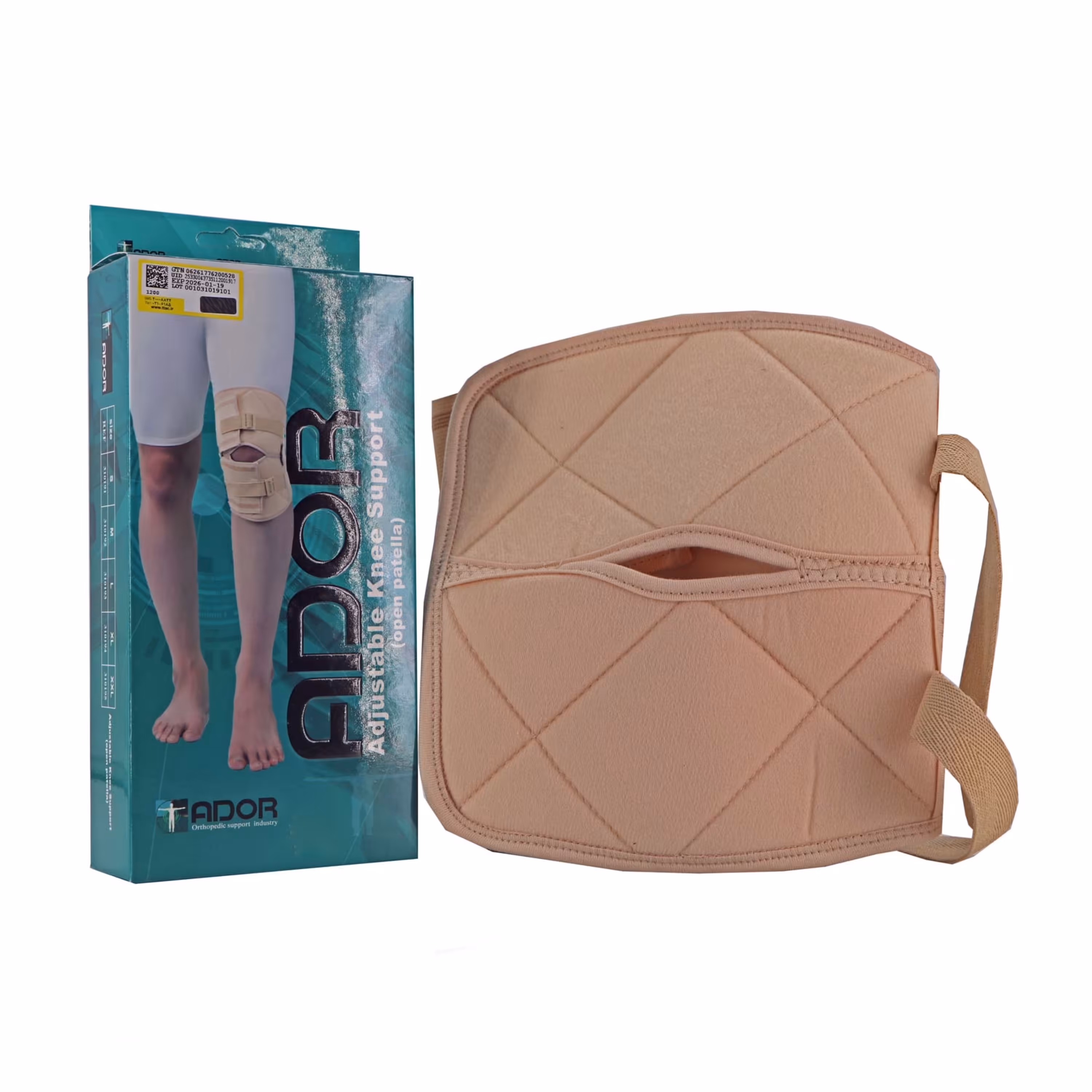 زانو بند سگک دار آدور  S (3001040023)