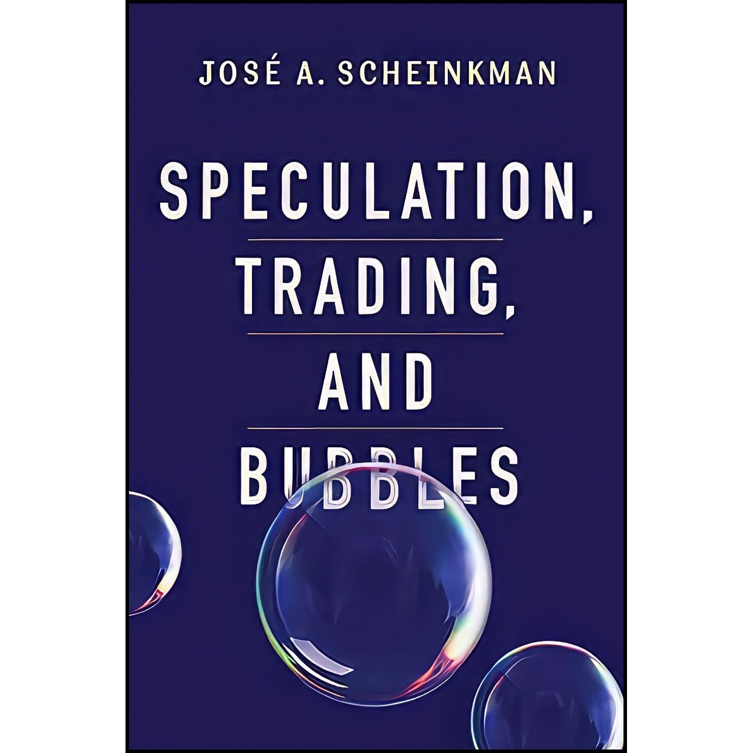 کتاب زبان اصلی Speculation Trading and Bubbles اثر جمعی از نویسندگان