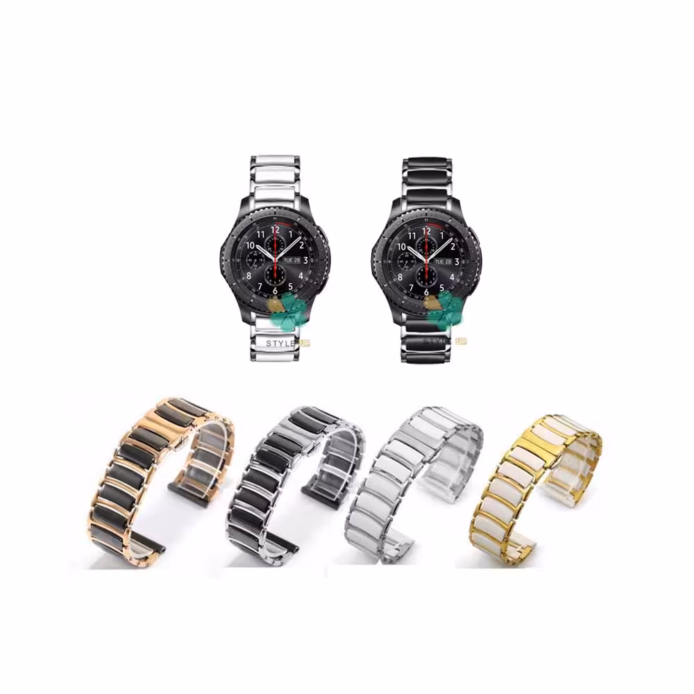 بند ساعت سامسونگ Samsung Gear S3 مدل سرامیکی Monowear