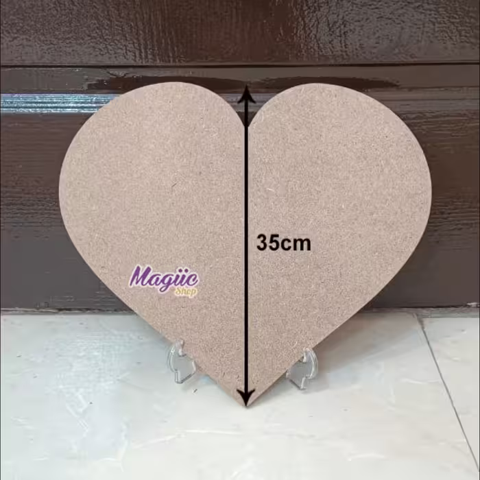 بیس چوبی قلب 35