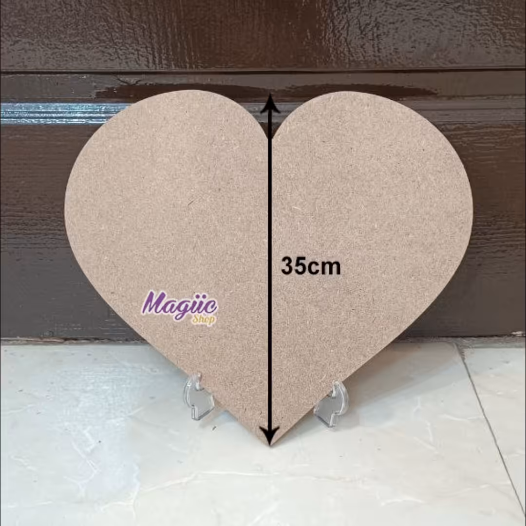 بیس چوبی قلب 35