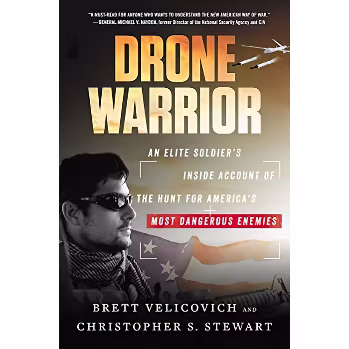 کتاب زبان اصلی Drone Warrior اثر Brett Velicovich and Christopher S Stewart