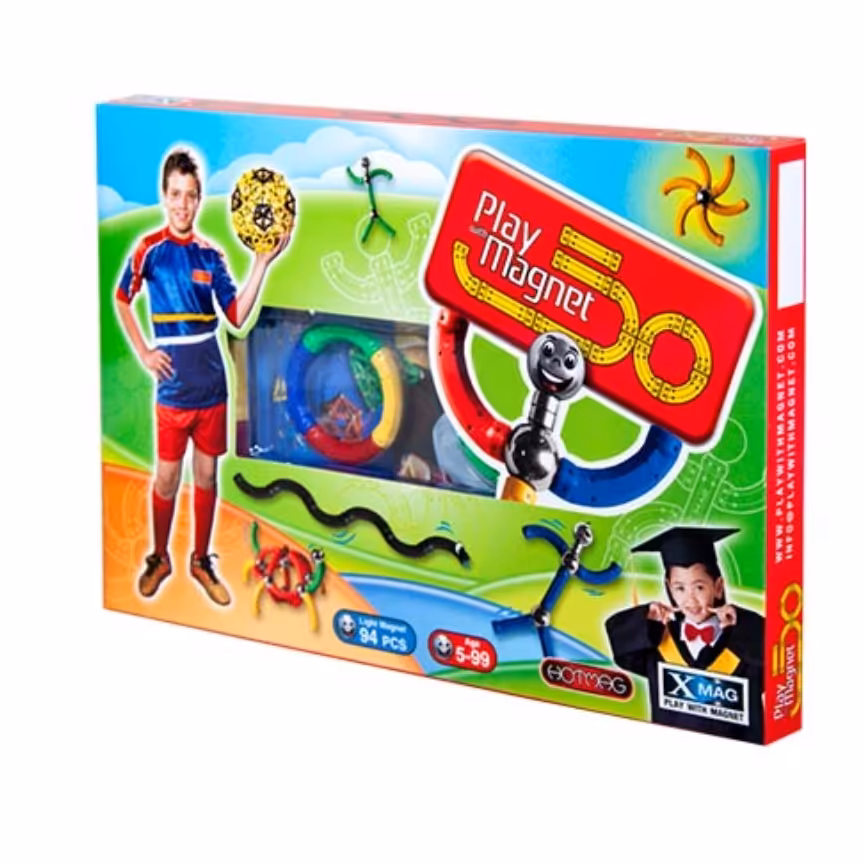 ساختنی مگنت سبک خمیده 94 تکه  CURVED LIGHT MAGNET

