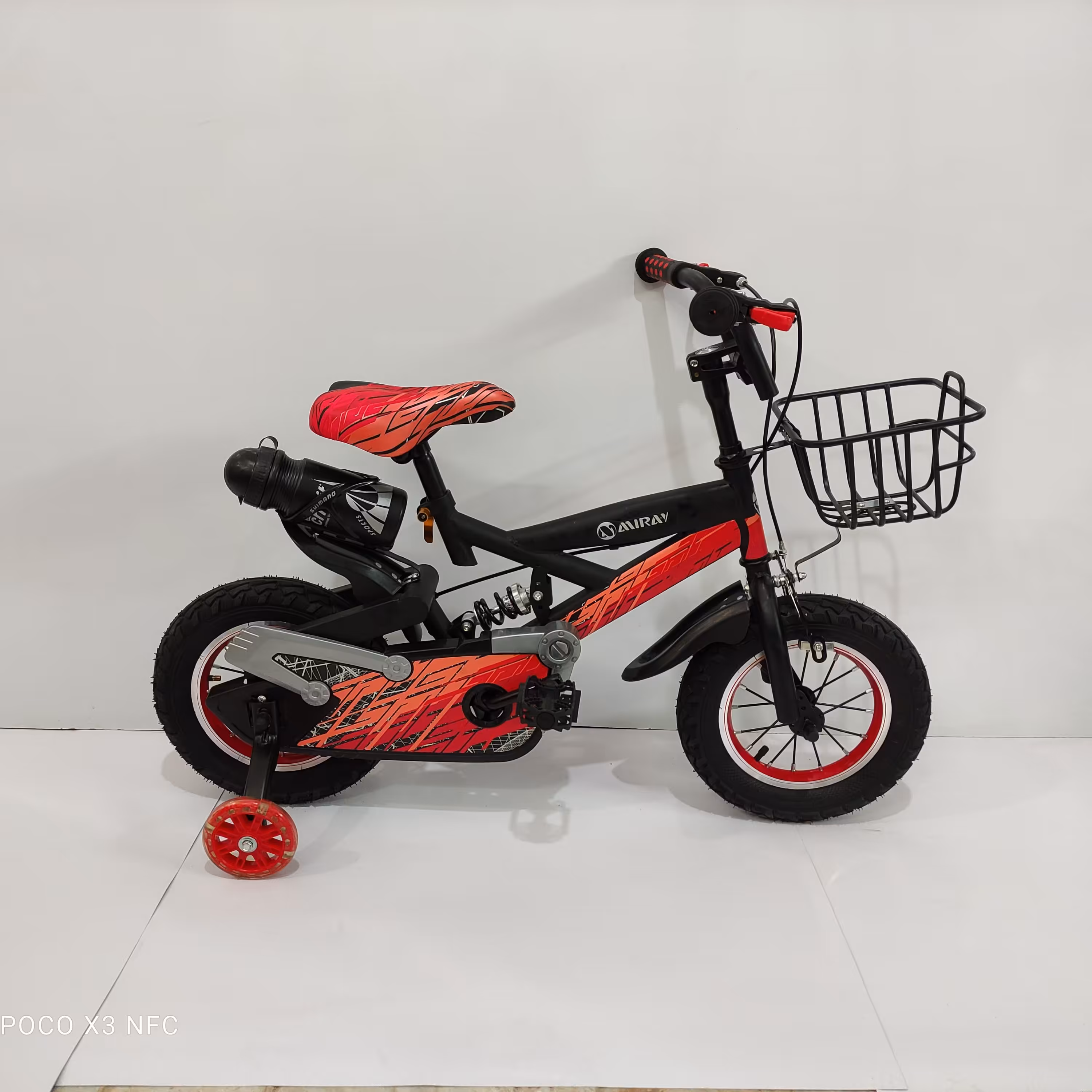 دوچرخه کودک ترمز لنتی پیشرفته فرمان حرفه ای