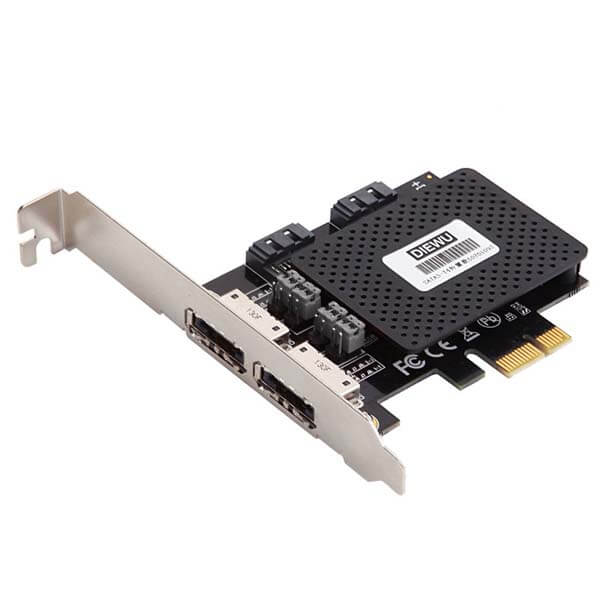 کارت تبدیل SATA و eSATA به PCI-express