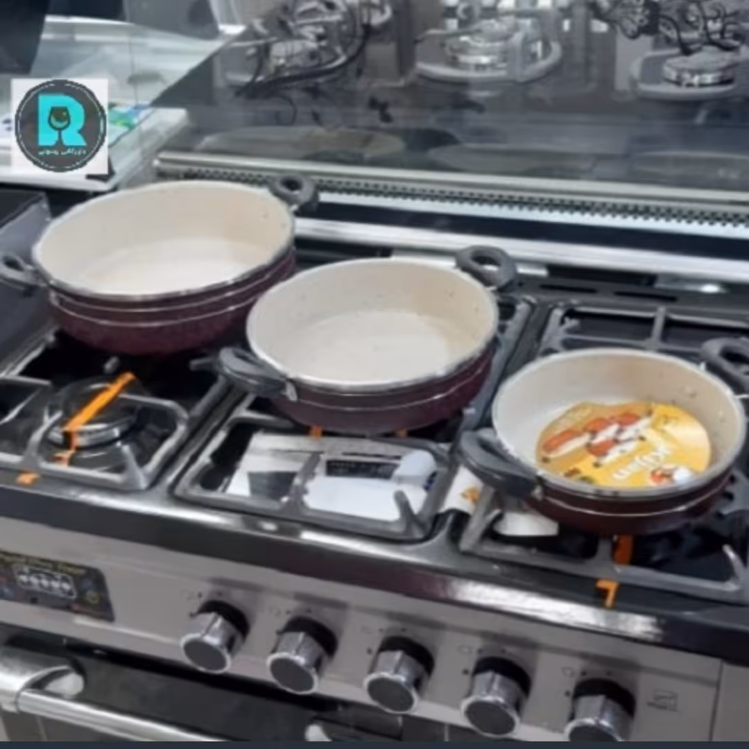 سرویس سه تابه دو دسته کیژان