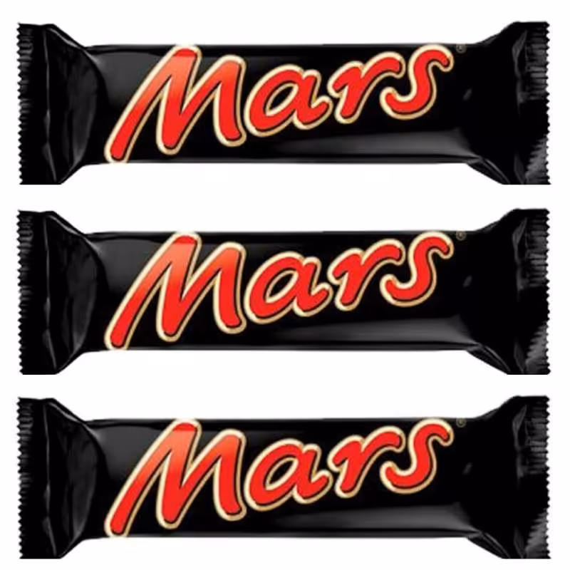 شکلات مارس بسته 3 عددی Mars