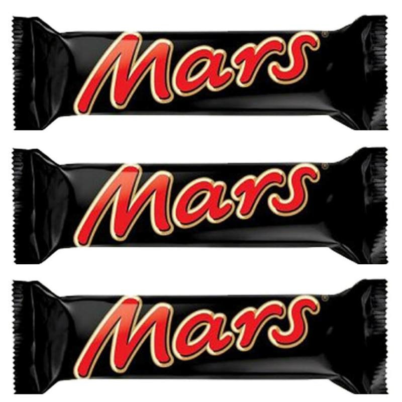 شکلات مارس بسته 3 عددی Mars