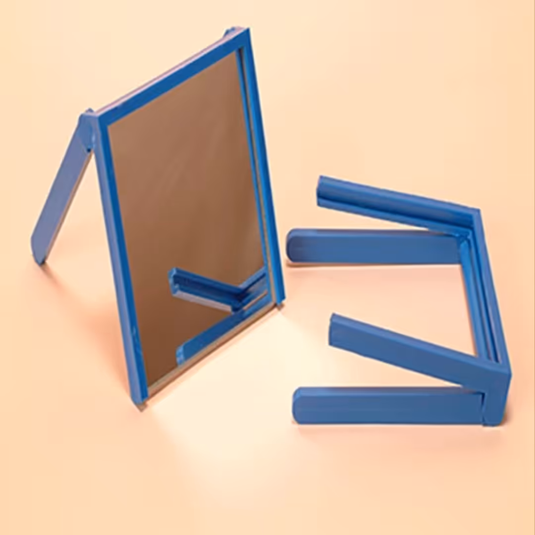 آینه تخت و پایه 
