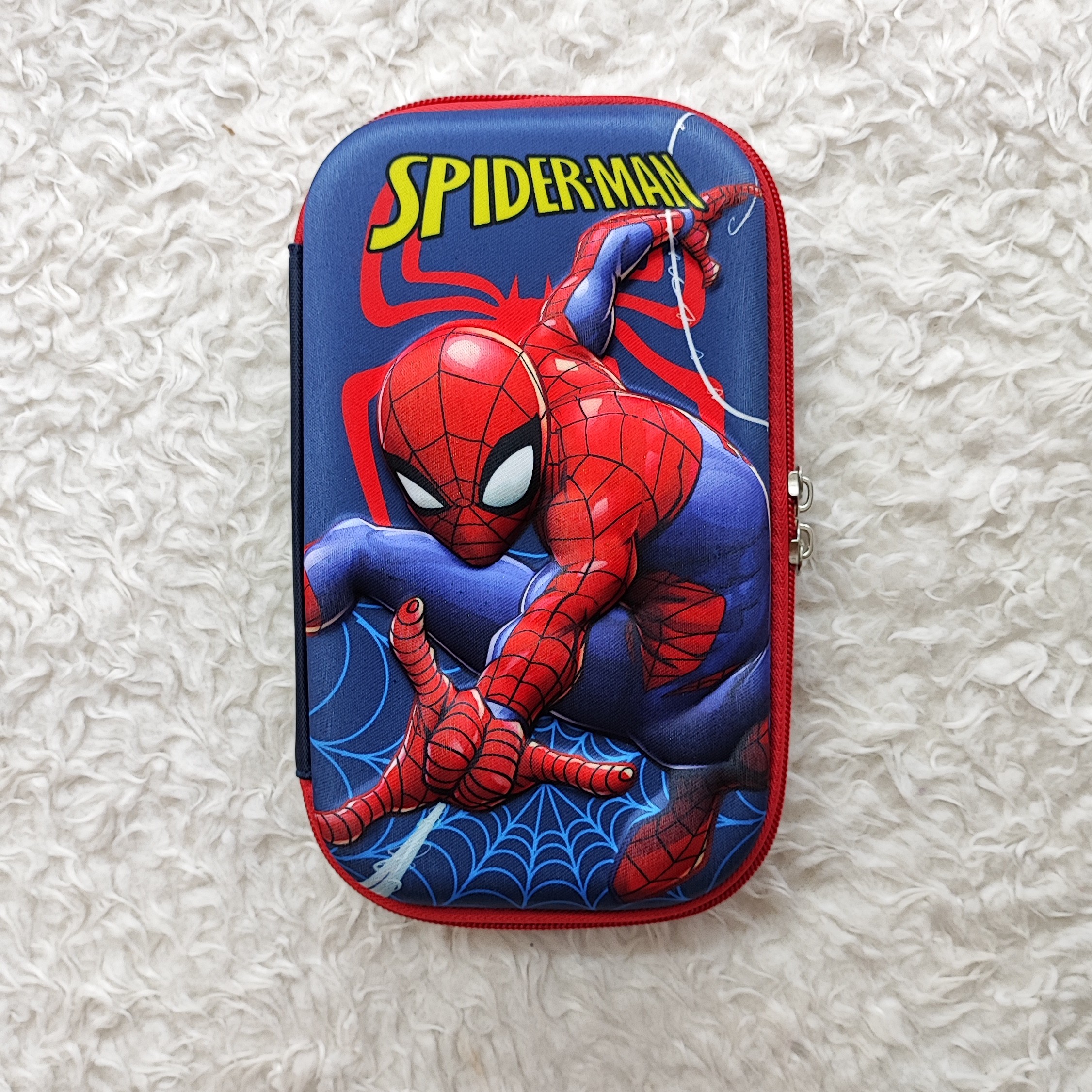 جامدادی کتابی طرح مردعنکبوتی(اسپایدرمن) مدل برجسته ابعاد 23 در 13