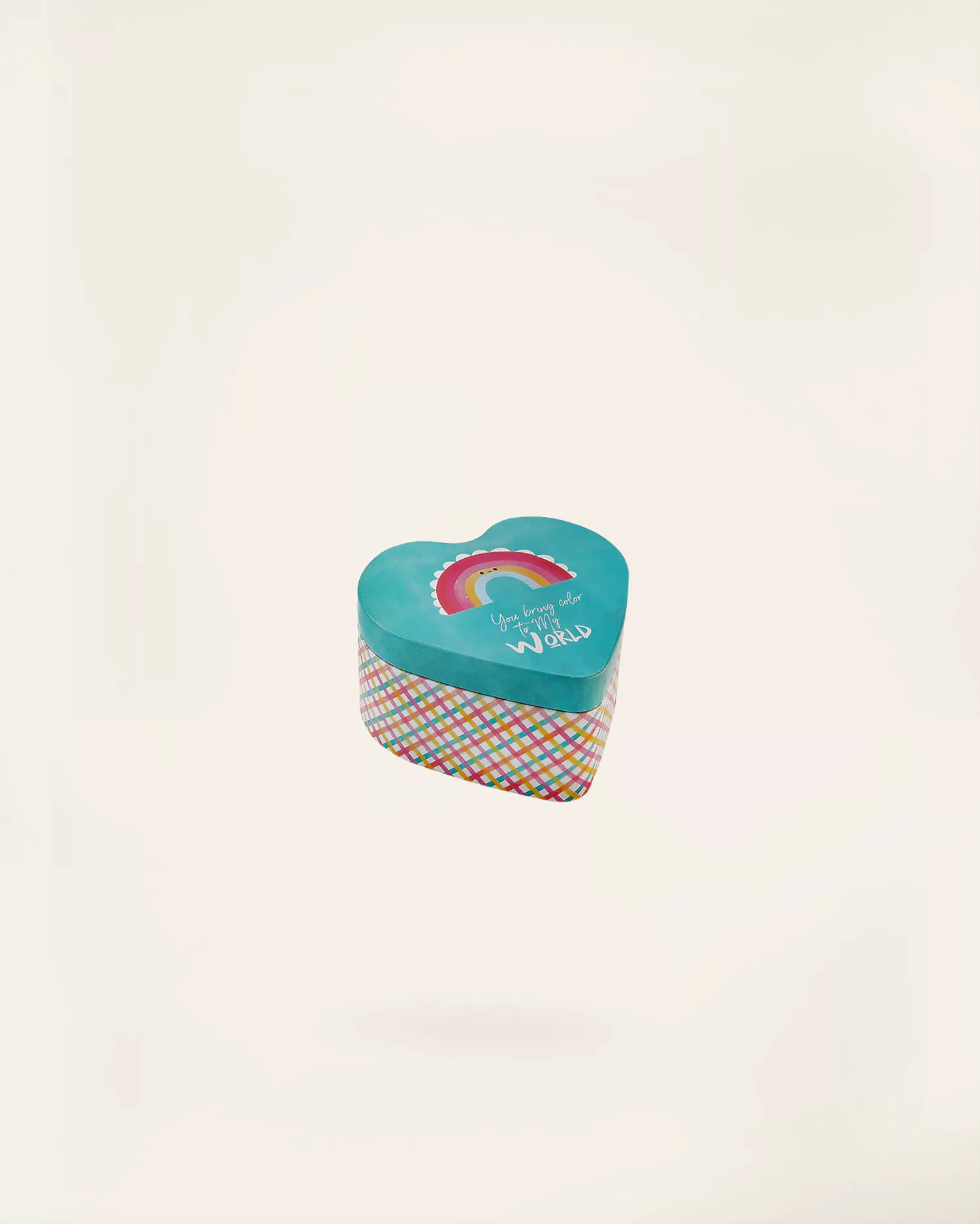 قوطی فلزی فانتزی قلبی سایز 22 کد 49