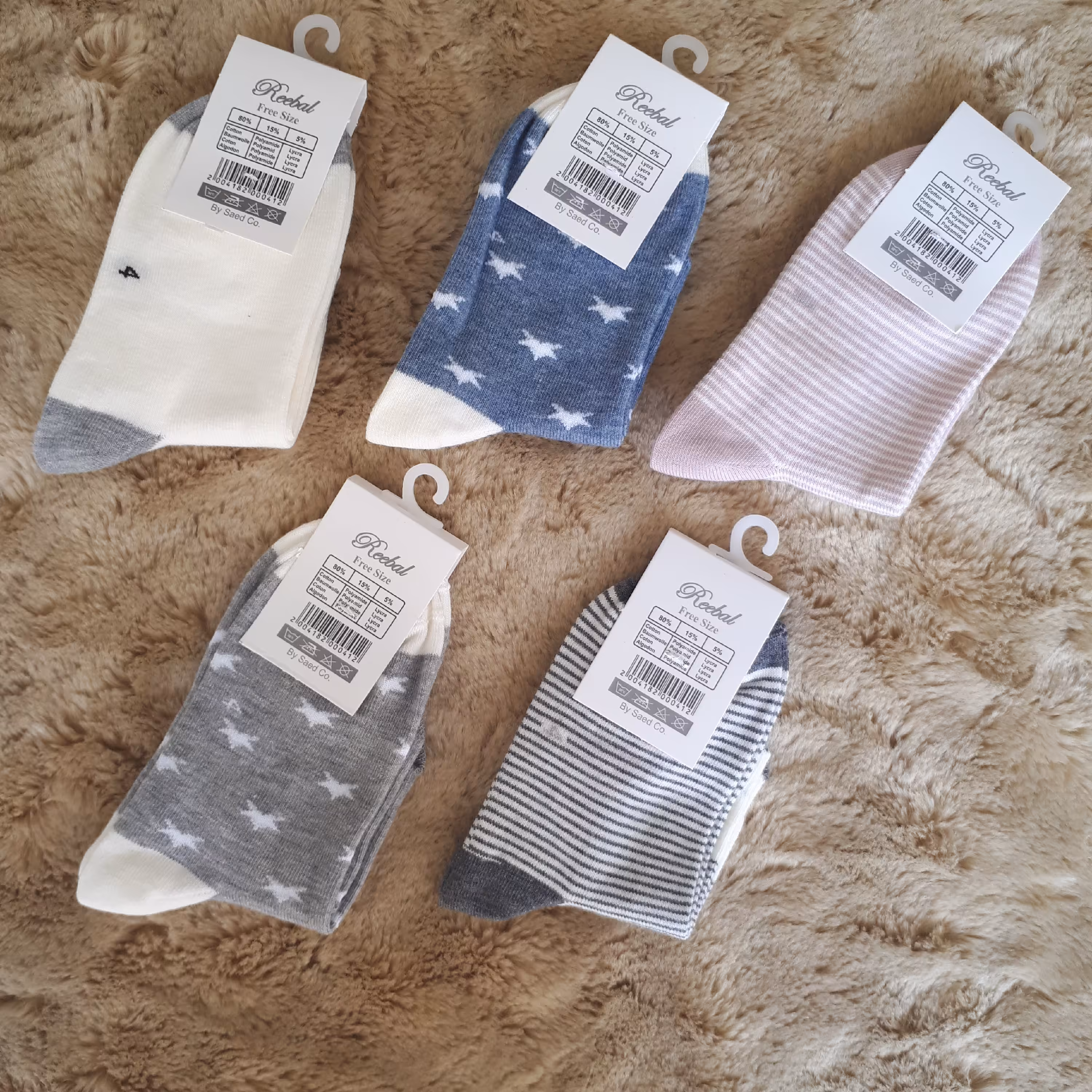 جوراب اسپرت نخ پنبه سایز 4