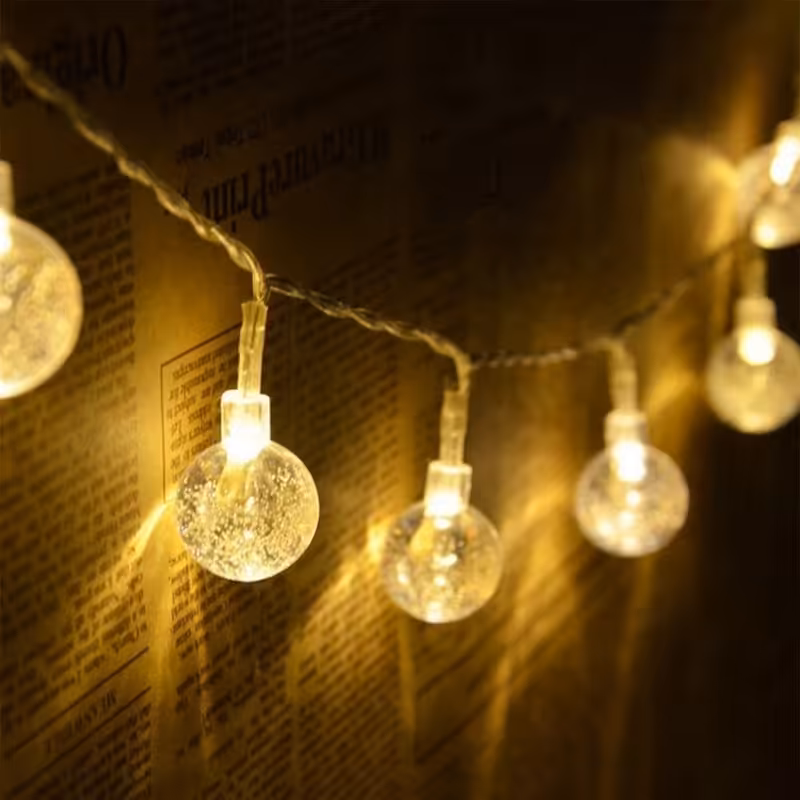 ریسه طرح مروارید طلایی 4 متری وارداتی 