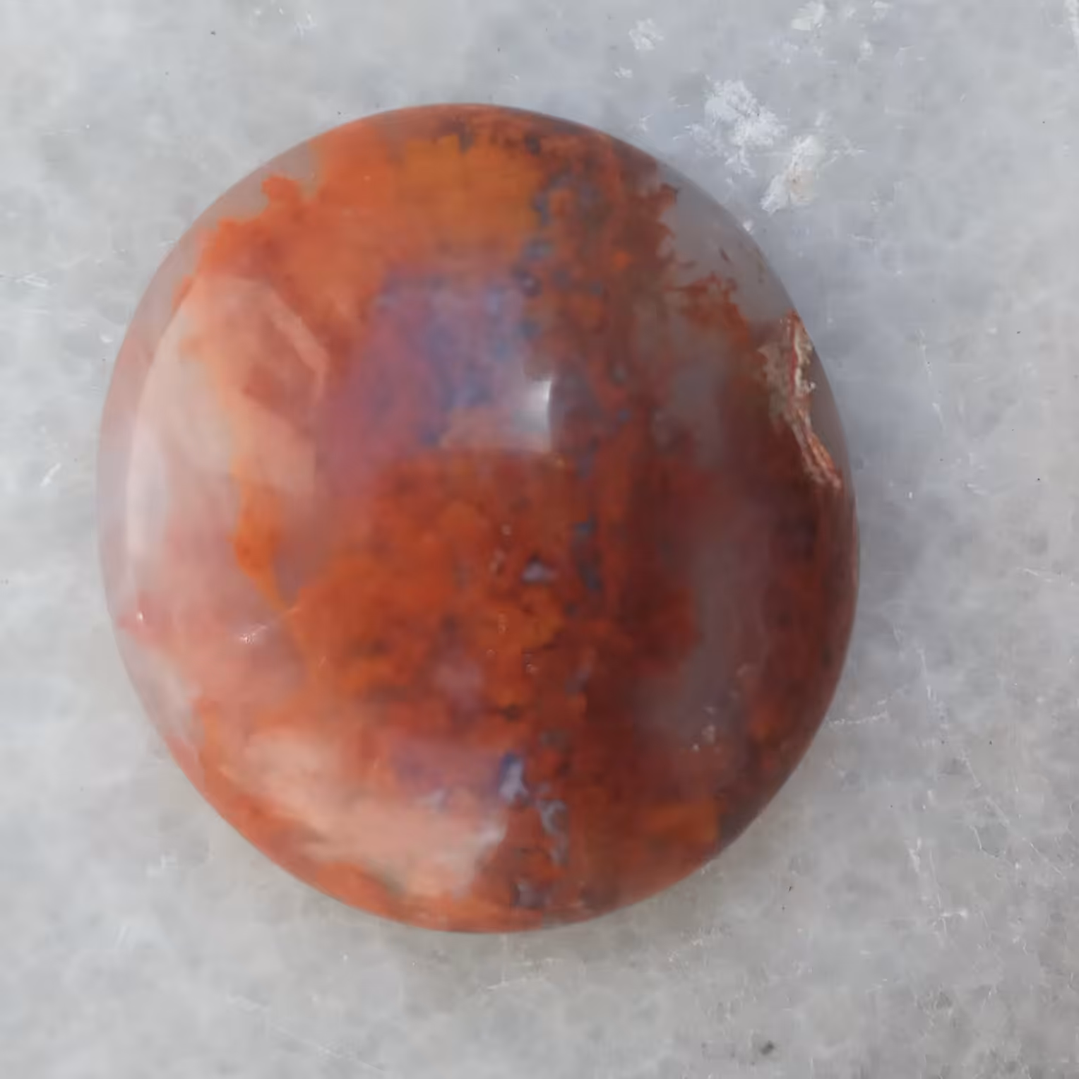 سنگ عقیق پاییزی             وزن 4.85       