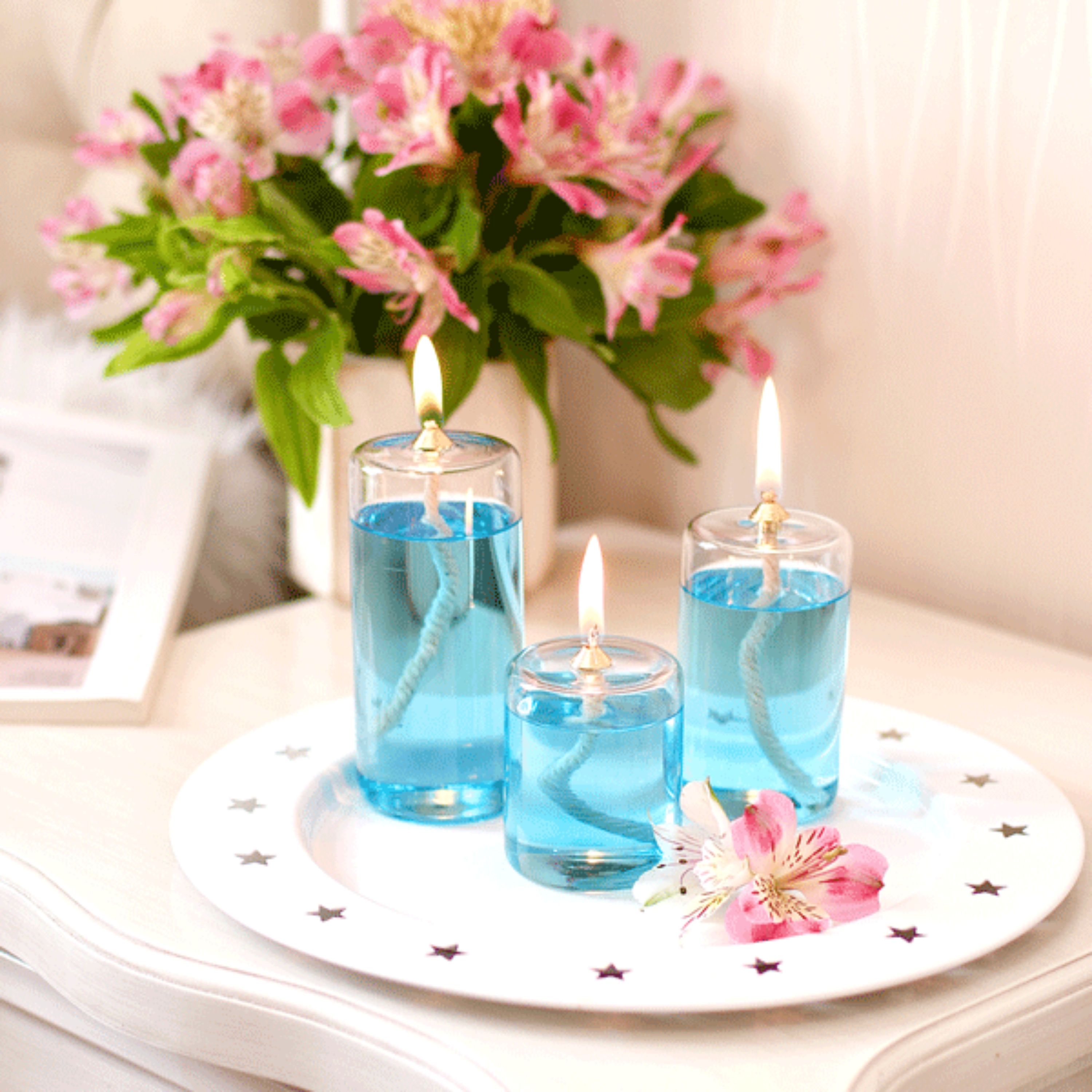 ست جاشمعی پیرکس استوانه ای قطر 60 