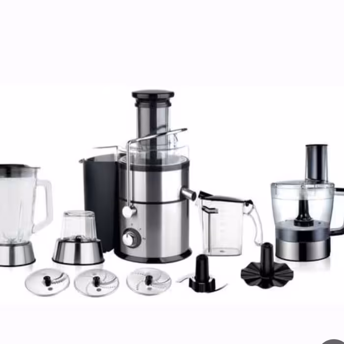 آبمیوه گیر هفت کاره یونی مکس همراه با غذا ساز مدل UX-1718