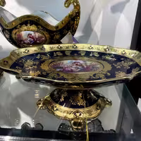 شیرینی خوری سورمه ای مارک رومانزو، سایز متوسط