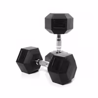 دمبل شش ضلعی 25 کیلوگرمی رکورد بسته دو عددی