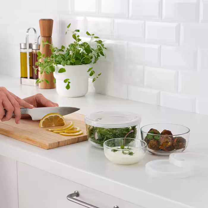 ظرف درب دار ایکیا مدل Bestamma