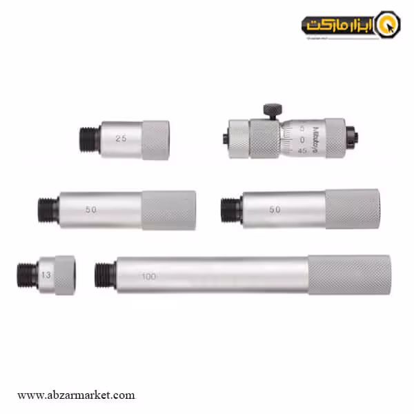 ست میکرومتر لوله میتوتویو داخل سنج 300-50 میلی متر مدل 202-137