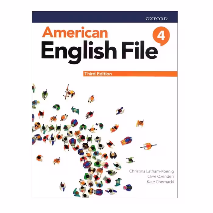 کتاب American English File 4  ویرایش سوم اثر Christina Latham-Koenig انتشارات اکسفورد رحلی