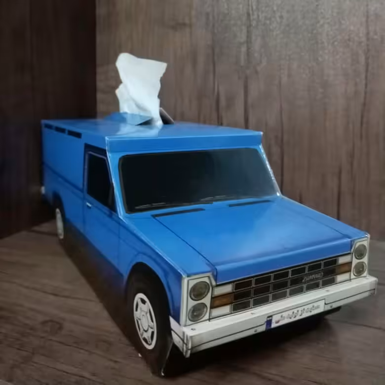 دستمال کاغذی طرح نیسان