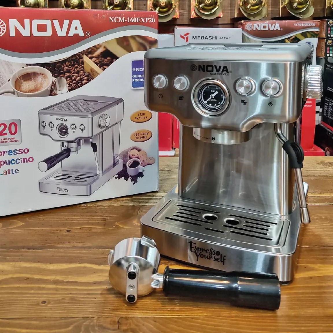 دستگاه اسپرسوساز نوا مدل 160