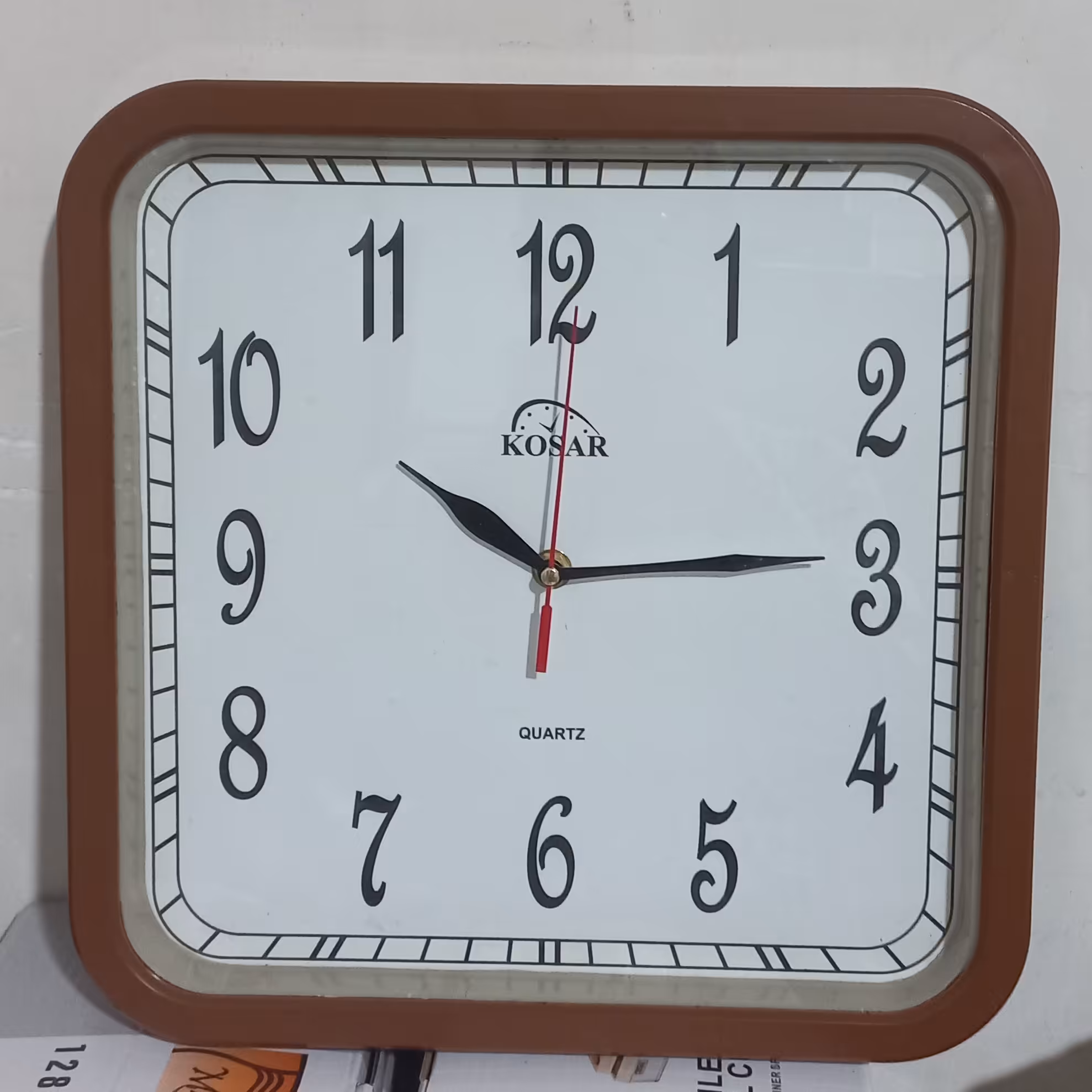 ساعت کوثر مربع کوارتز