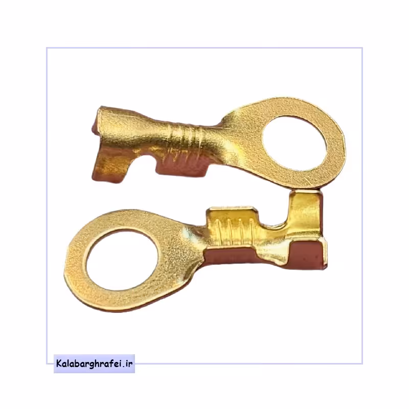 سرسیم مدل مهره خور 6 کد 1404 طرح برنج بسته 100 عددی