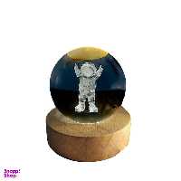 چراغ خواب طرح گوی کریستال مدل فضانورد کد JIMI110