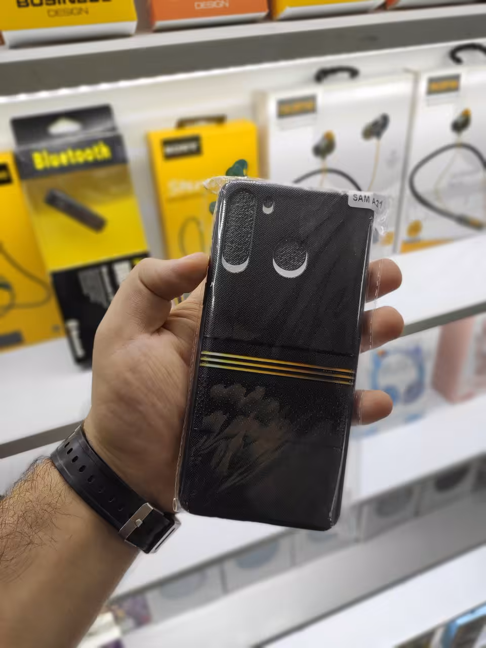 کاور طرح دار 01 مناسب برای گوشی موبایل samsung A21