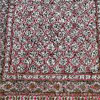 سفره ورومیزی قلمکاری صادراتی اعلا سایز 100در150 سانت 