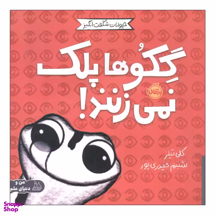 کتاب گکو ها پلک نمی زنند اثر کلی تیلز انتشارات پرتقال