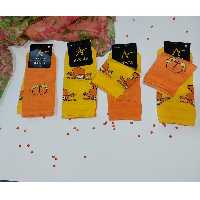 بسته دو عددی جوراب مچی تا به تا طرح گارفیلد 