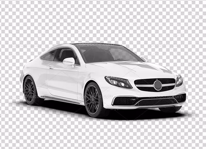 عکس PNG ماشین سفید مدرن | گرافیک با طعم تربچه