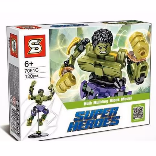 بازی لگو ساختنی هالک SY7061C
