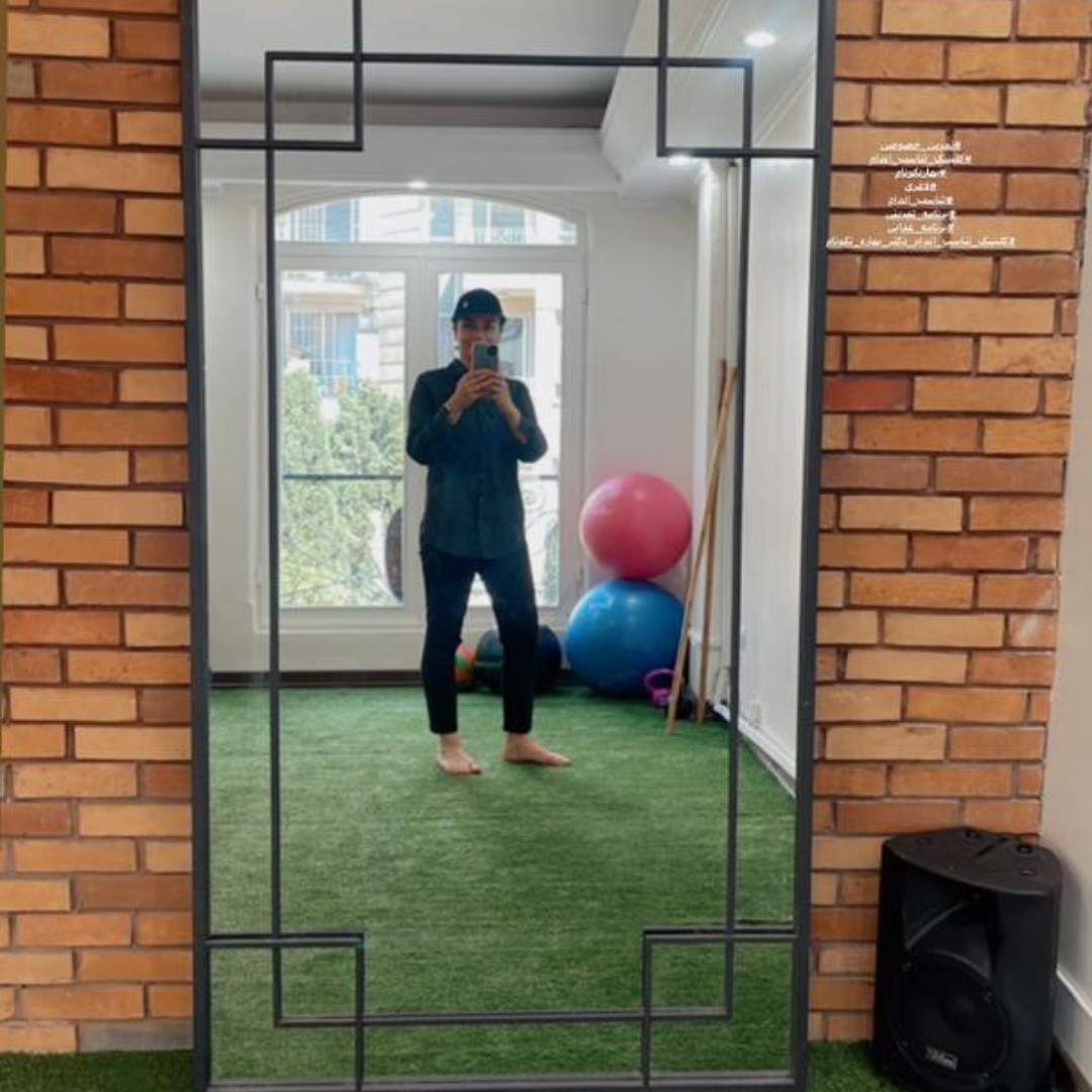 آینه قدی مستطیل طرح جدید