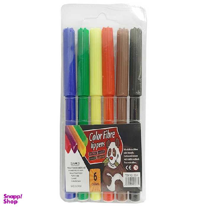 ماژیک نقاشی 6 رنگ کد 006