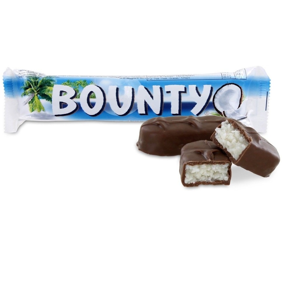 شکلات نارگیلی بونتی 50 گرم bounty chocolate