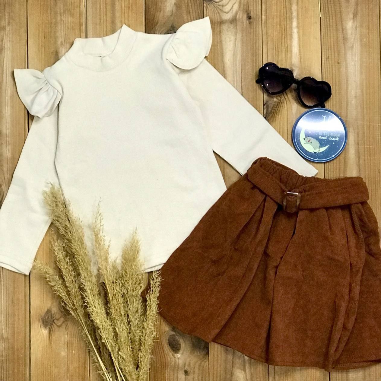 ست بلوزدامن دخترانه پاییزه آنا