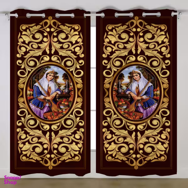 پرده مدل C33-50150 سایز 290×135 سانتی‌متر