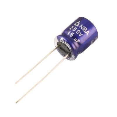 مجموعه 18 عددی خازن الکترولیتی 15uF / 250V کره ای مارک SAMYOUNG