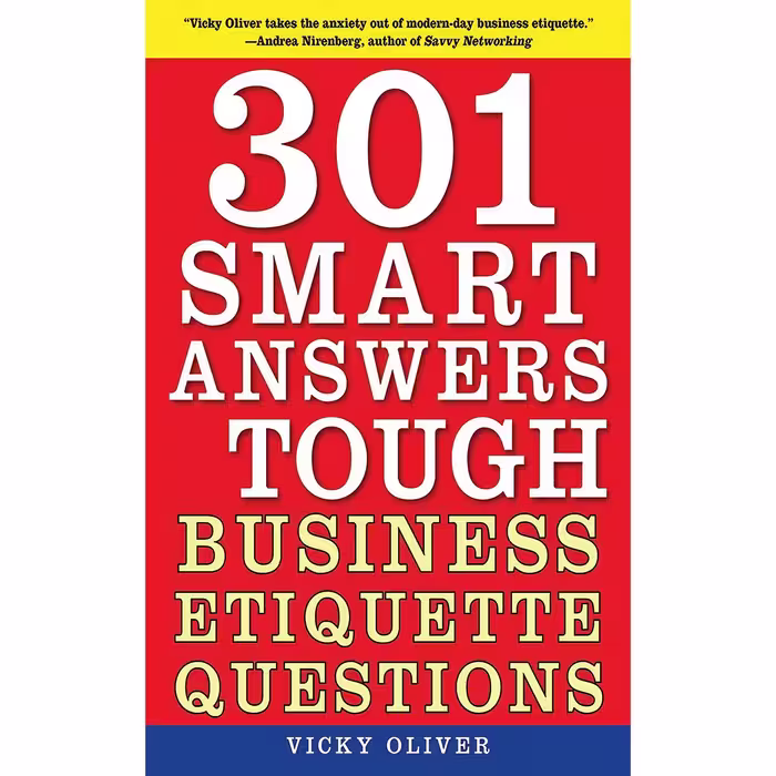 کتاب زبان اصلی  Smart Answers to Tough Business Etiquette Questions
